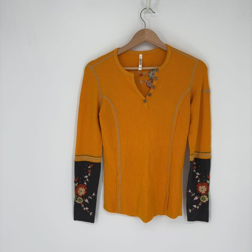 Alp N Rock Long Sleeve Fall Blooms Thermal Ski Top